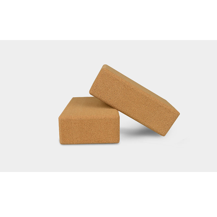 Yoga Block Cork - Bloco de ioga de cortiça natural