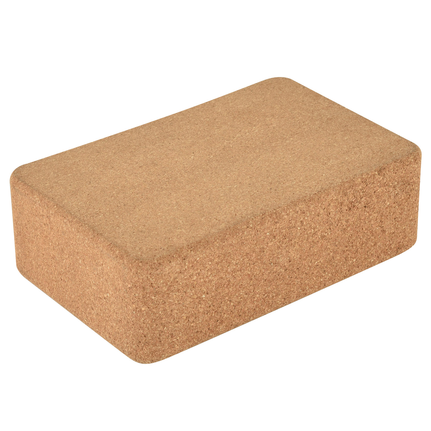 Yoga Block Cork - Bloco portátil da ioga da cortiça,