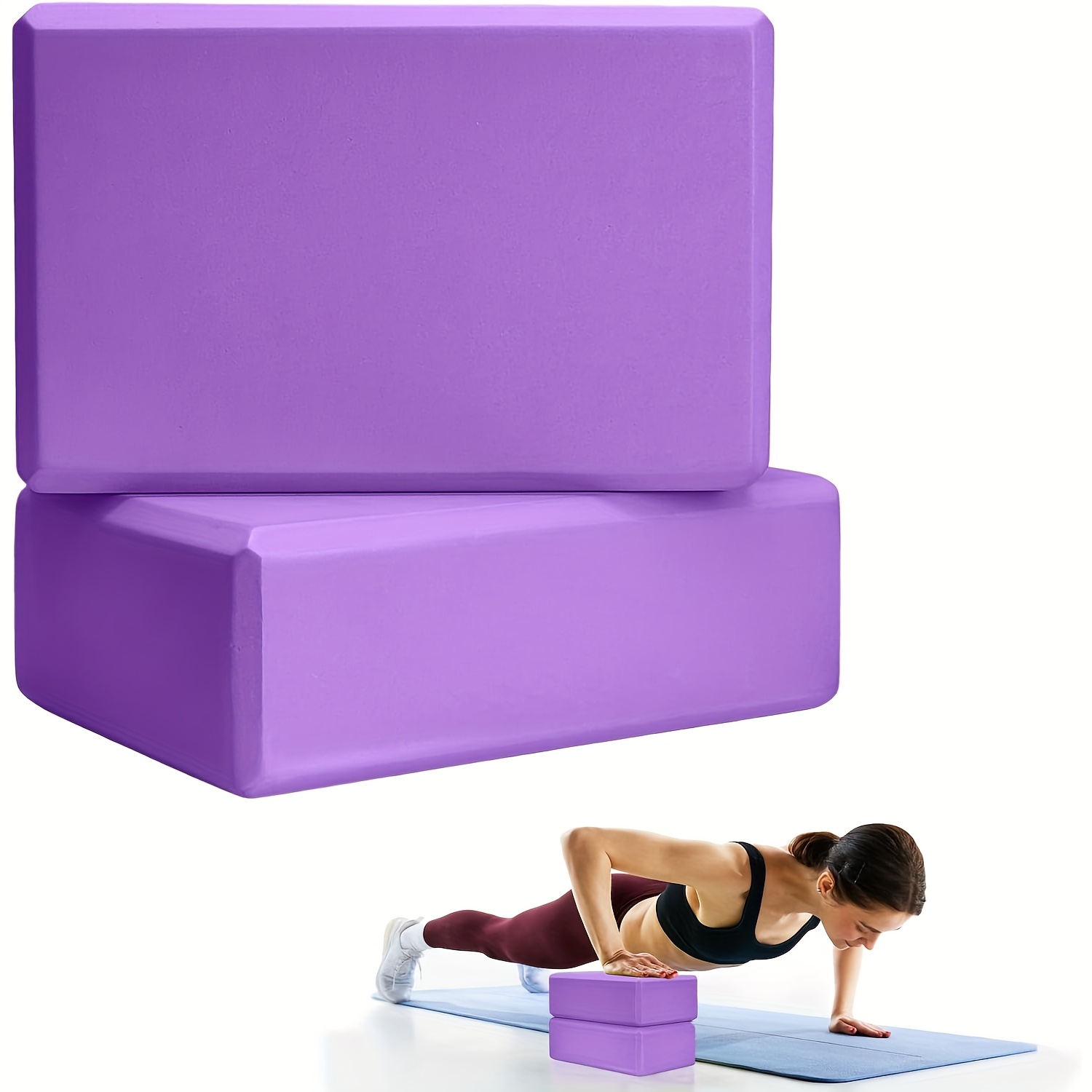 1/2 pçs ginásio espuma tijolo  - Yoga Block Cork avaliação e preço