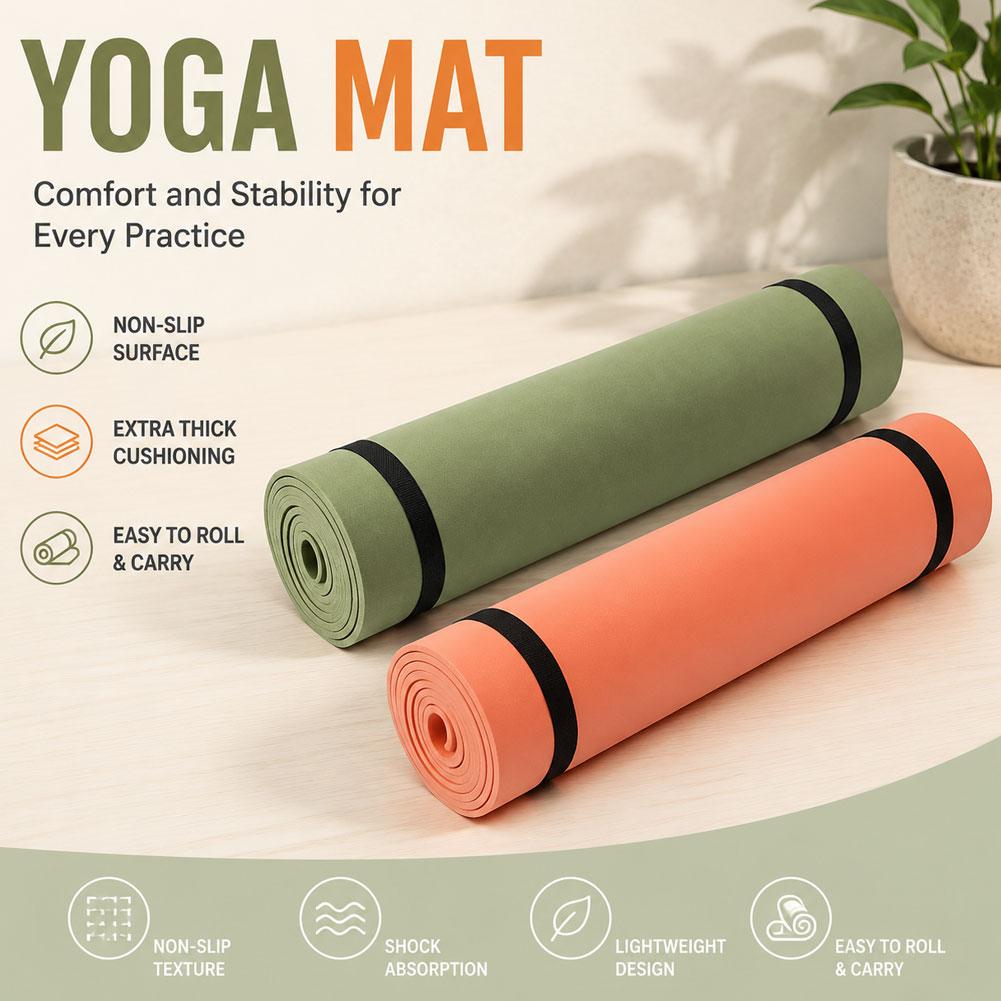 Tapete de Yoga EVA 180x50cm Le - Mat Pilates Yoga avaliação e preço