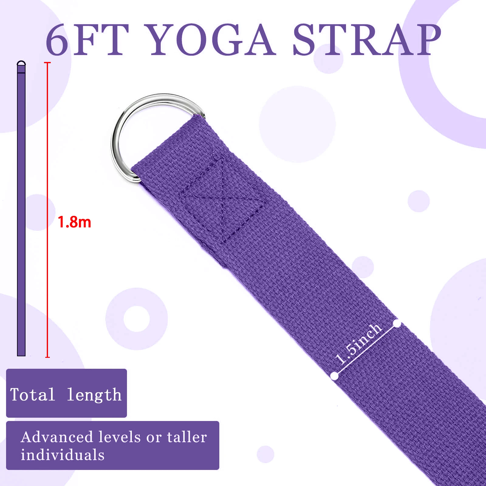 183*3.8cm cinta de yoga algodã - Pilates Yoga Ring Exercises avaliação e preço
