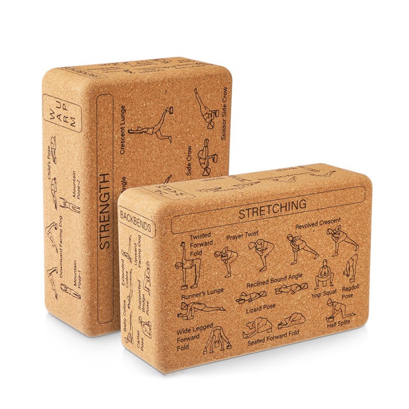 Bloco de Yoga de Cortiça Natur - Yoga Block Cork avaliação e preço