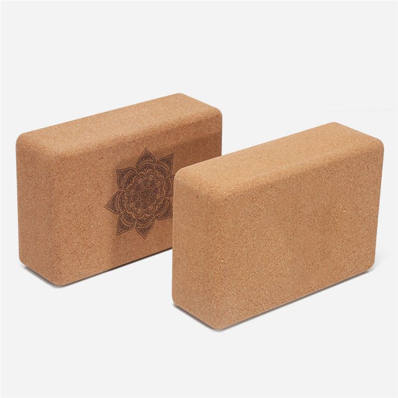 Bloco de Yoga de Cortiça AED2  - Yoga Block Cork avaliação e preço