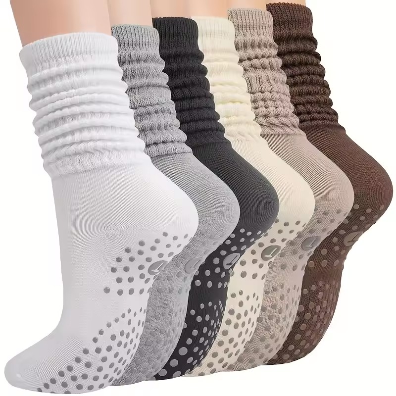 1-3 Pares de Meias Antiderrapa - Pilates Yoga Barı avaliação e preço