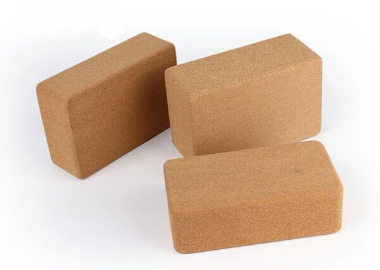 Tijolo de ioga sólido de alta  - Yoga Block Cork avaliação e preço