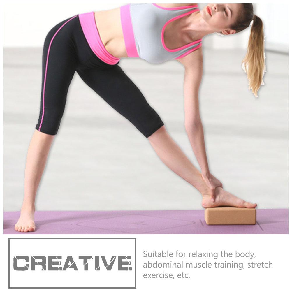 Bloco de yoga de cortiça natur - Yoga Block Cork avaliação e preço