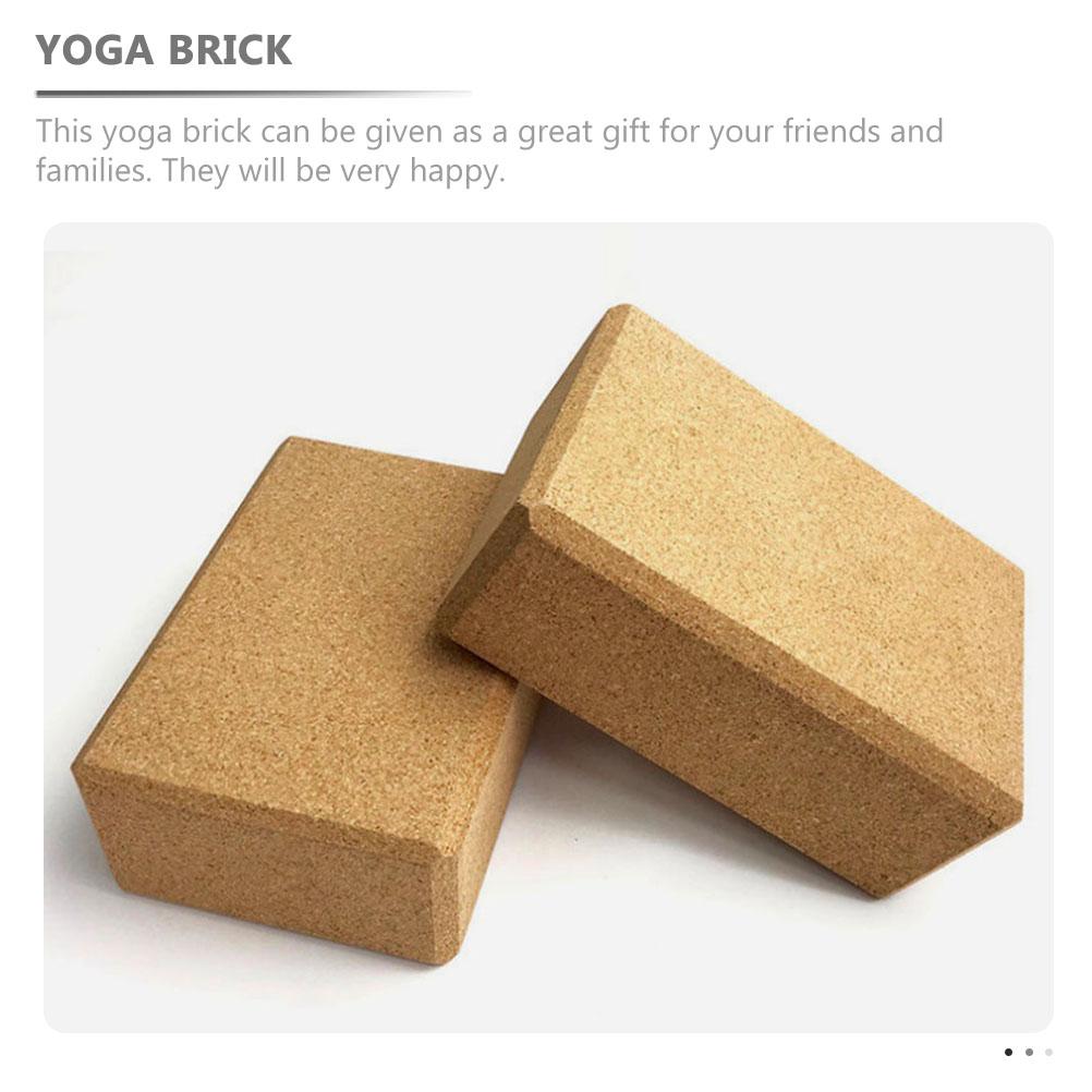 Bloco de yoga de cortiça natur - Yoga Block Cork avaliação e preço
