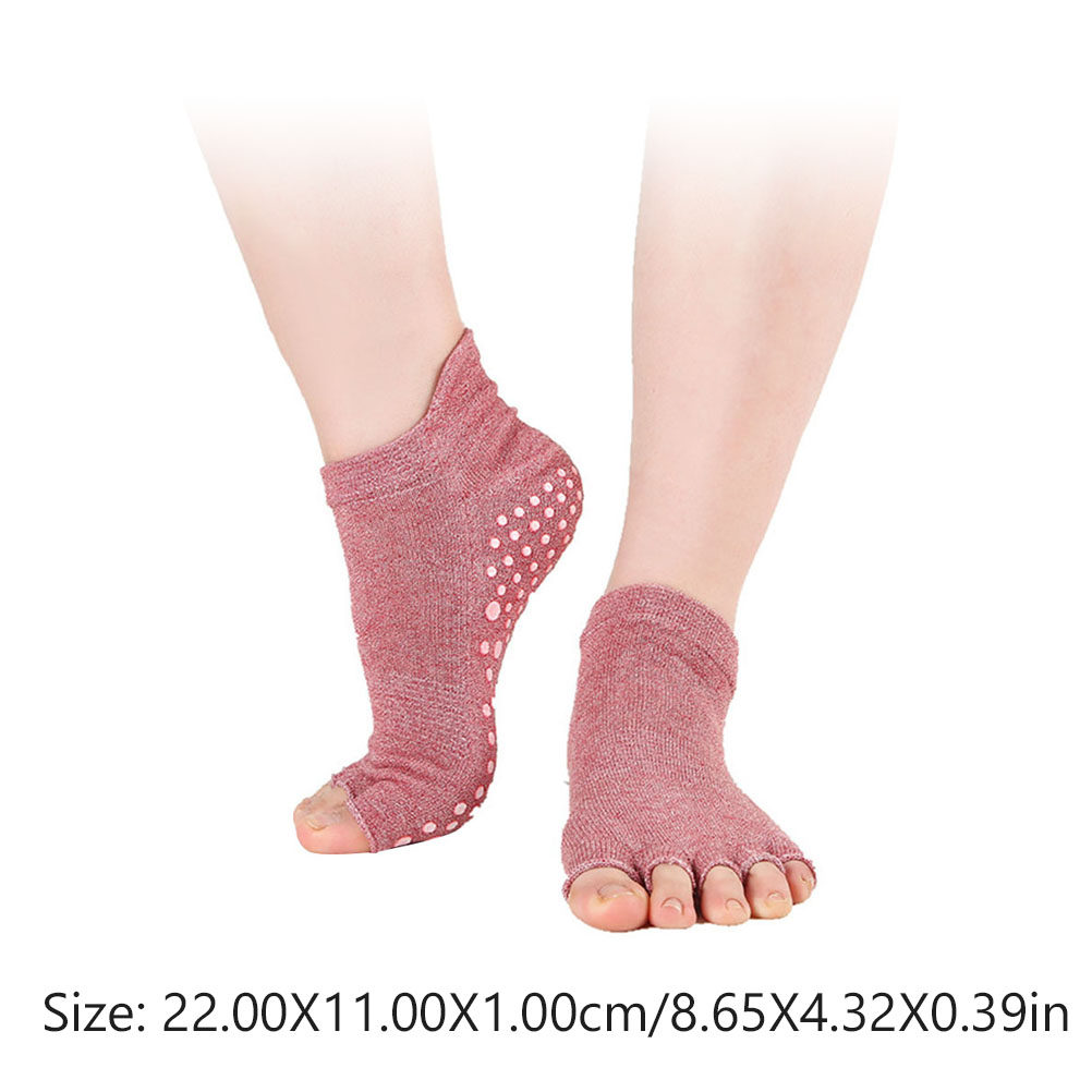 4 Pares de Meias de Yoga Sem D - Yoga Mix Pilates avaliação e preço