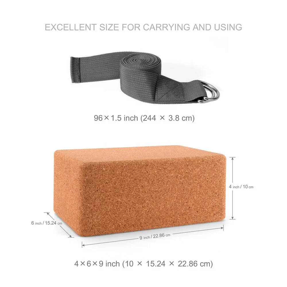 Bloco de Yoga de Cortiça Perso - Yoga Block Cork avaliação e preço