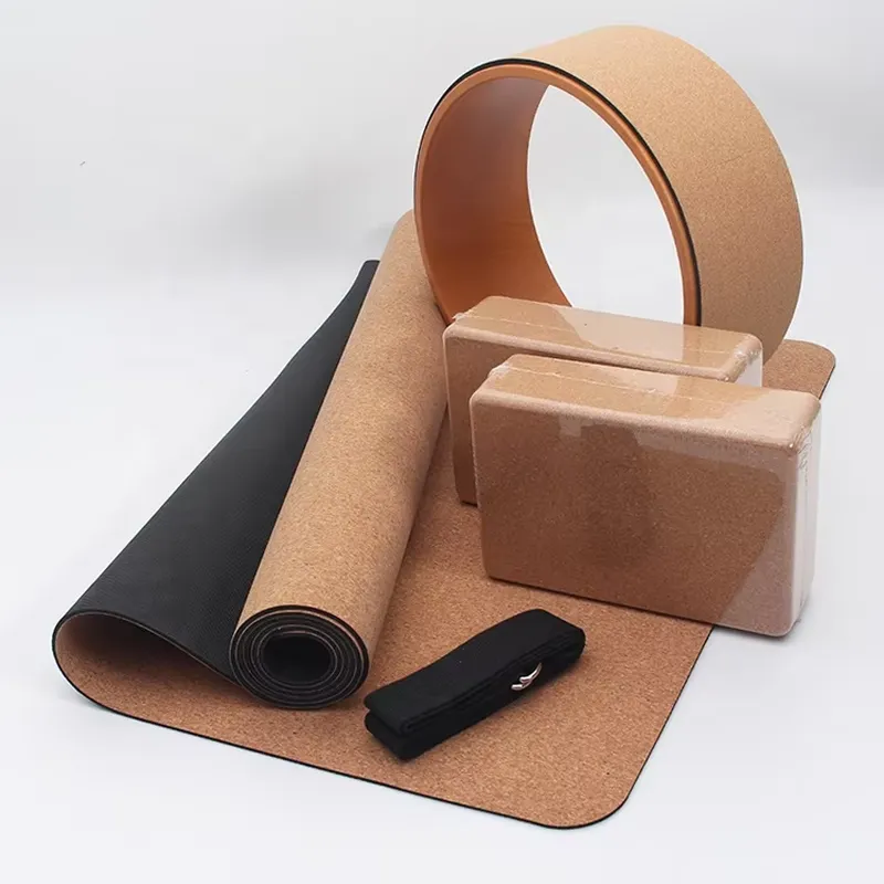 Conjunto de Tapete de Yoga SAN - Yoga Block Cork avaliação e preço